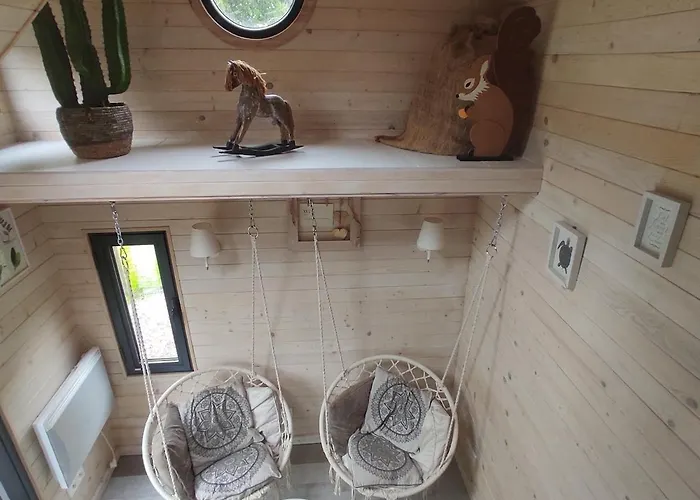 Dans Agreable Tiny House En Normandie Au Coeur Du Pays D'auge * Le Brevedent